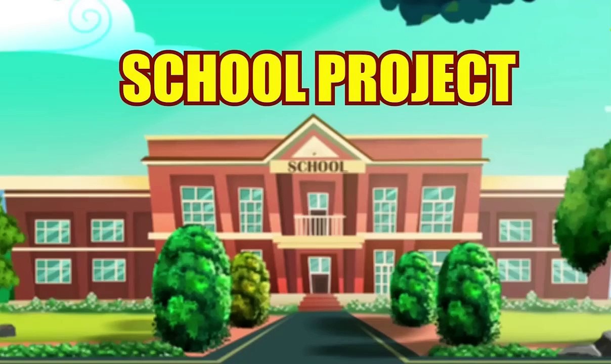 A School Project - English Cartoon
