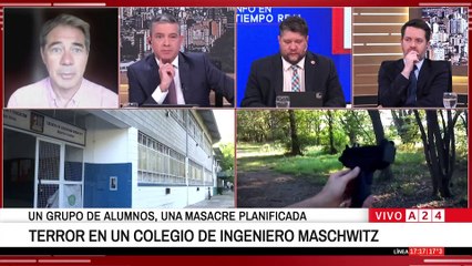 🔴 INGENIERO MASCHWITZ: DENUNCIAN QUE UN GRUPO DE ALUMNOS PLANEABAN UN ATAQUE A BALAZOS