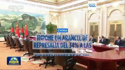 "Han entrado en pánico", asegura Trump ante la contramedida arancelaria de China