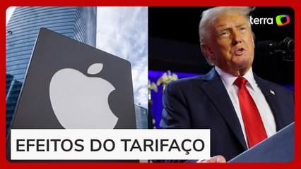 Apple perde US$ 250 bilhões em valor de mercado após 'tarifaço' de Trump