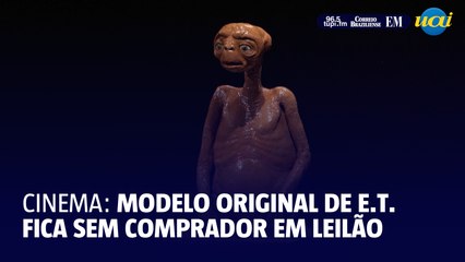 Modelo original de ‘E.T.: O Extraterrestre’ fica sem comprador em leilão
