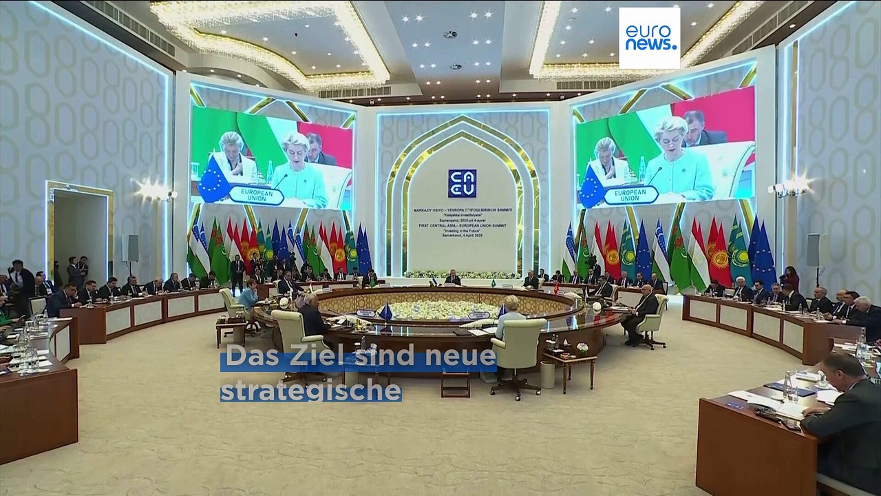 Erster Samarkand-Gipfel: EU besiegelt neues Partnerschaftsabkommen für Zentralasien