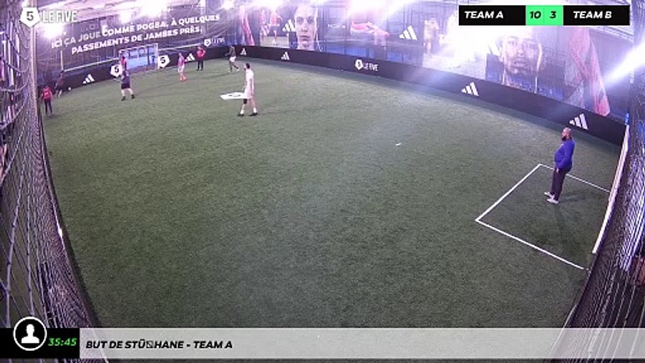 But de Stéphane - Team A