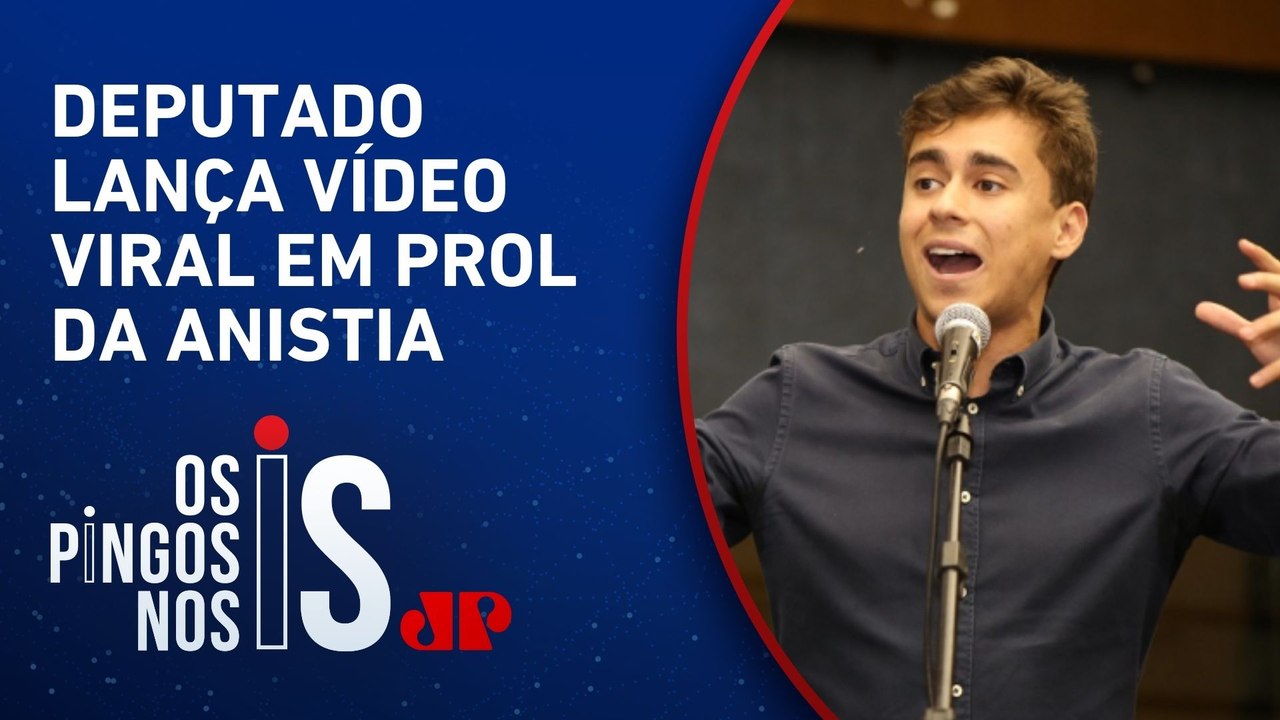 Vídeo de Nikolas Ferreira defendendo anistia ultrapassa 36 milhões de visualizações