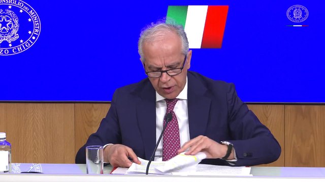 Roma - Conferenza stampa del Consiglio dei Ministri n. 122 (04.04.25)