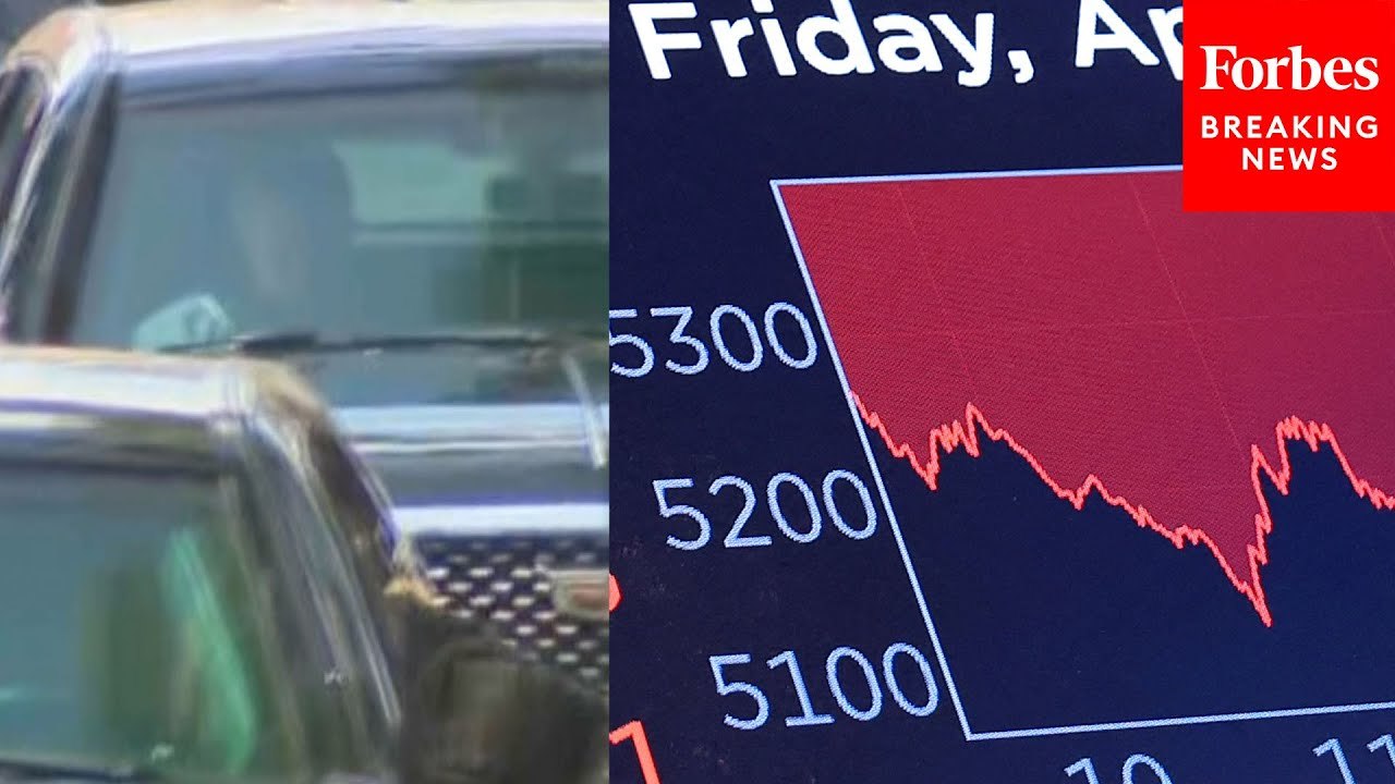 Cameras Capture Trump Motorcade Leaving Golf Course In West Palm Beach, Forida, As Market Crumbles