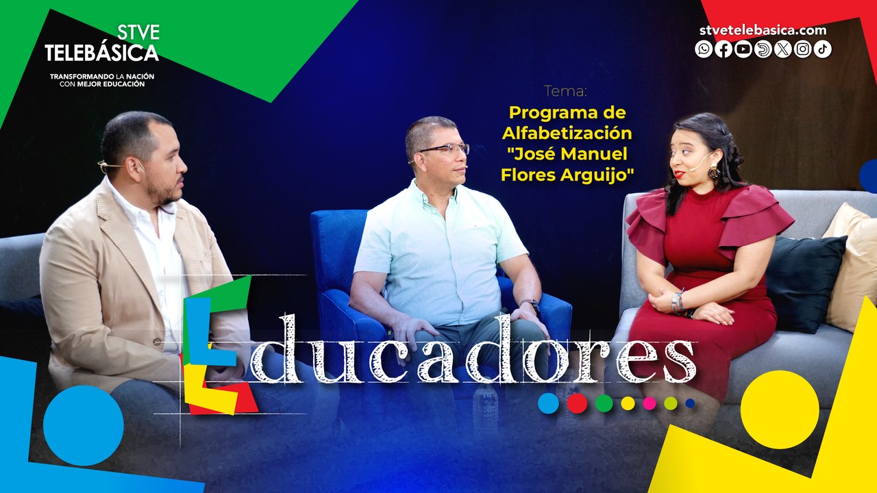 Educadores: Programa de alfabetización "José Manuel Flores Arguijo"