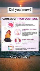 Control your cortisol