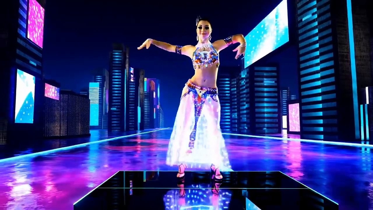 The AI Belly Beats _ AI-Generated Belly Dance Music Video