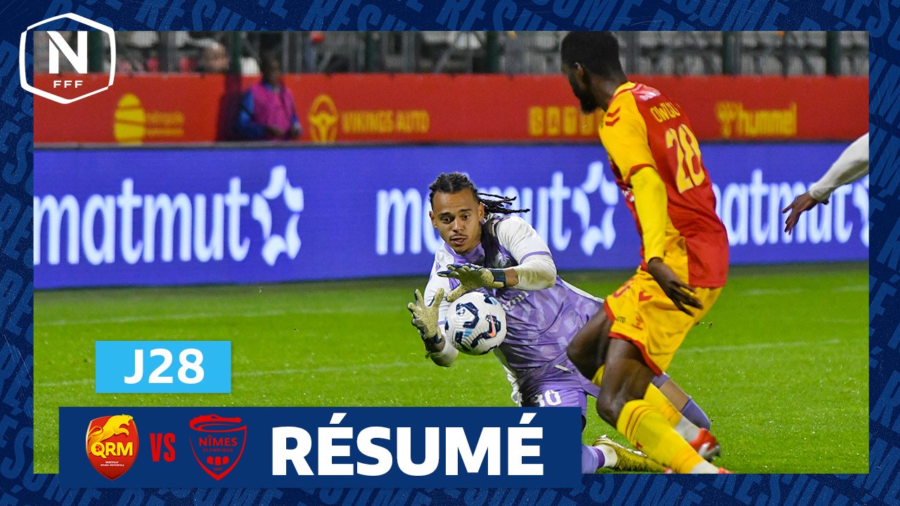 J28 I Quevilly Rouen Métropole - Nîmes Olympique (0-1)