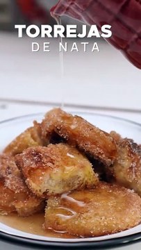 Receta de torrejas de nata tradicionales y deliciosas