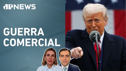 Trump responde à retaliação chinesa: “Pior alternativa”; Deysi Cioccari e Cristiano Vilela comentam