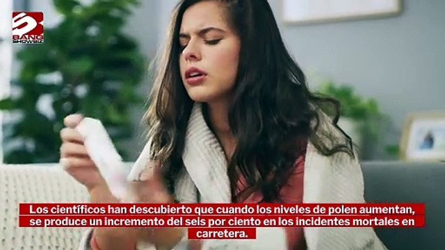 Las personas con fiebre del heno tienen más probabilidades de sufrir accidentes de tráfico