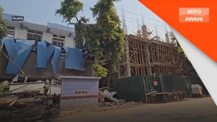 Mandalay paling teruk terjejas, 3,145 terbunuh