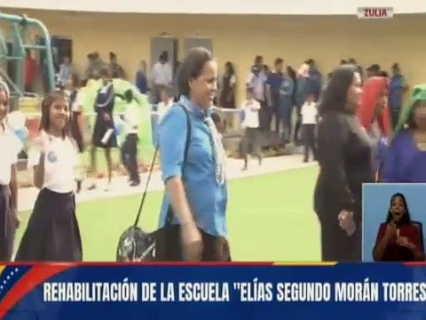 Zulia | Gobierno Bolivariano entregó rehabilitado la E.B.N. “Elías Segundo Morán Torres”