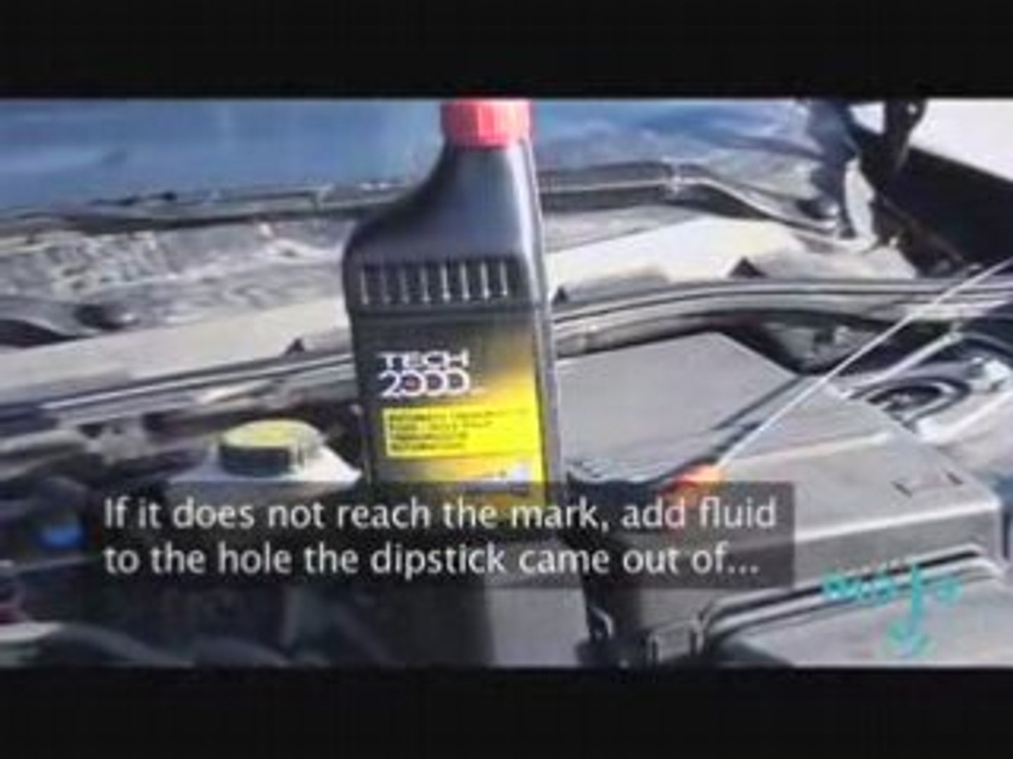⁣How to Check a Car's Transmission Fluid