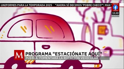 Puebla fomentará la rotación vehicular con el programa ‘Estaciónate aquí’