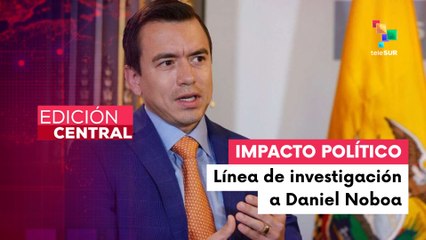 Se inició una investigación previa contra el pdte. candidato Daniel Noboa