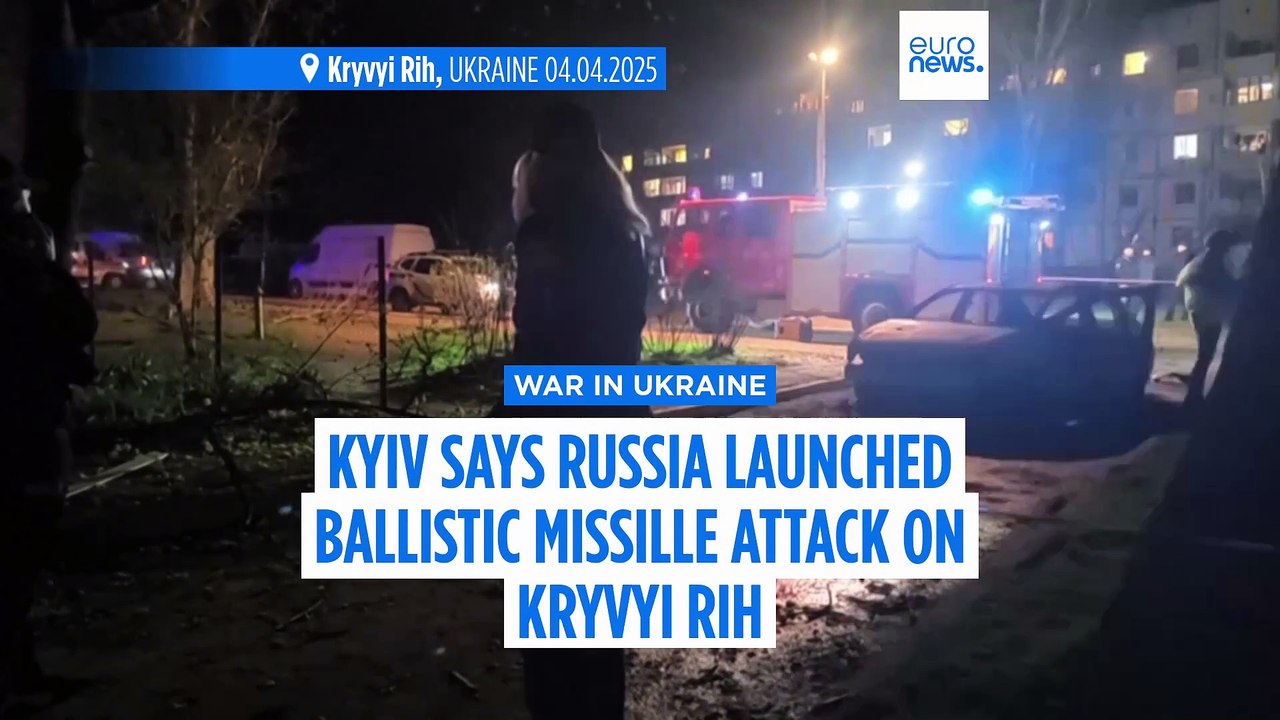 At least 14 killed as Russian ballistic missiles strike Kryvyi Rih