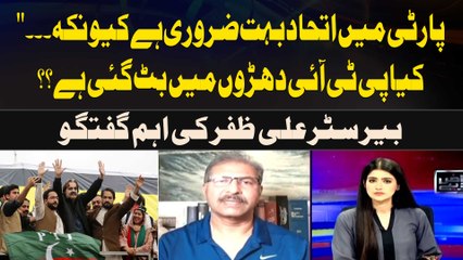 "Unity in the Party is Crucial Because..." Is PTI Divided into Factions? Barrister Ali Zafar