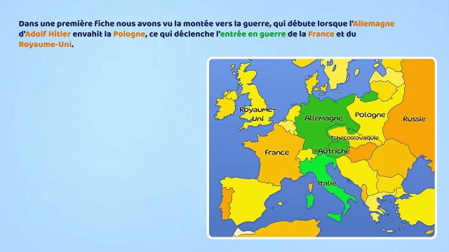 La Seconde Guerre Mondiale 2eme partie - Le début de la guerre