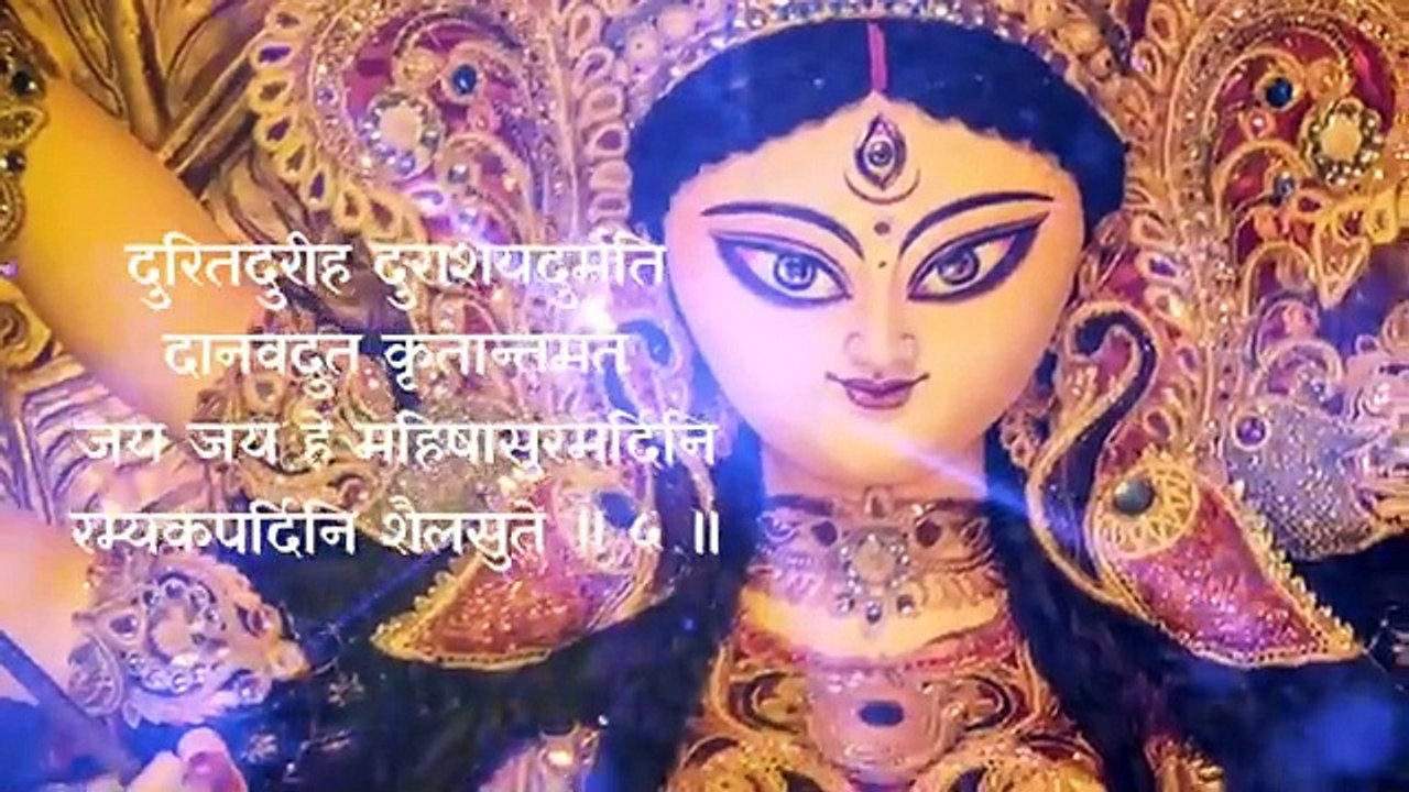 Aigiri Nandini with Lyrics 2025 🔱 | Mahishasura Mardini Stotram 💥 | Powerful Durga Chant 🙏