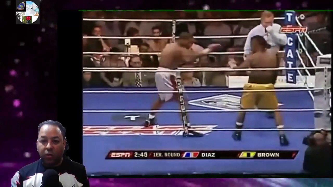 Félix Díaz vs omar brown KO PRIMER ROUND