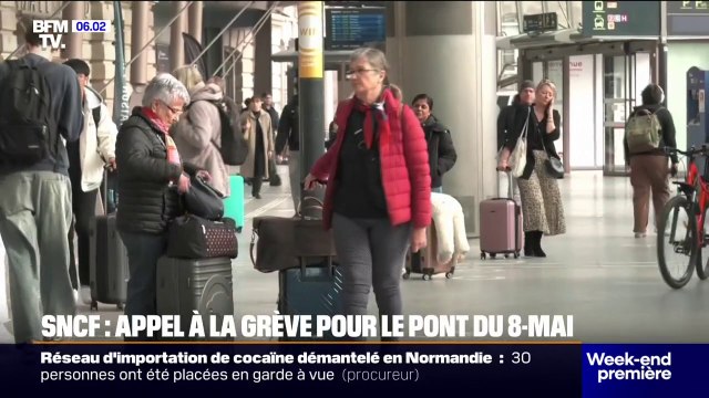 SNCF: le syndicat Sud-Rail appelle à la grève pour le pont du 8 mai