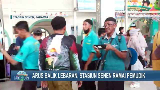 Pemudik Balik ke Jakarta, Stasiun Pasar Senen Padat Sejak 5 April 2025 Dini Hari