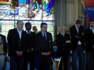 Le discours du Maire