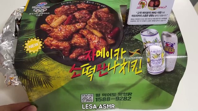 ASMR TRUFFLE BLACK BEAN NOODLES, FRIED CHICKEN, YANGNYEOM CHICKEN, EATING SOUNDS MUKBANG 먹방 咀嚼音