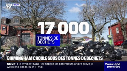 Birmingham: la 2e ville d'Angleterre est confrontée à une grève majeure des éboueurs