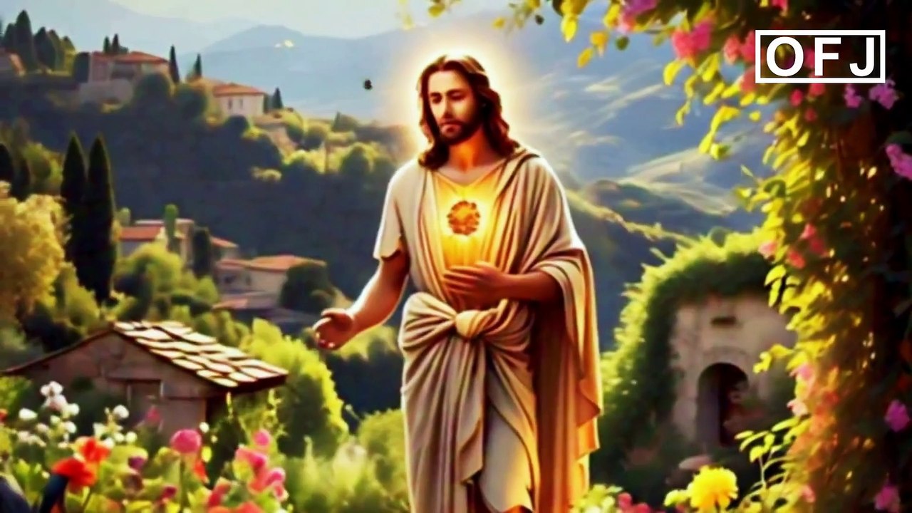 INSTANT STRESS RELIEF- With JESUS | NATURAL ASMR | NATURAL SLEEP | BIRD SOUNDS | USE 🎧 & ENJOY | OFJ