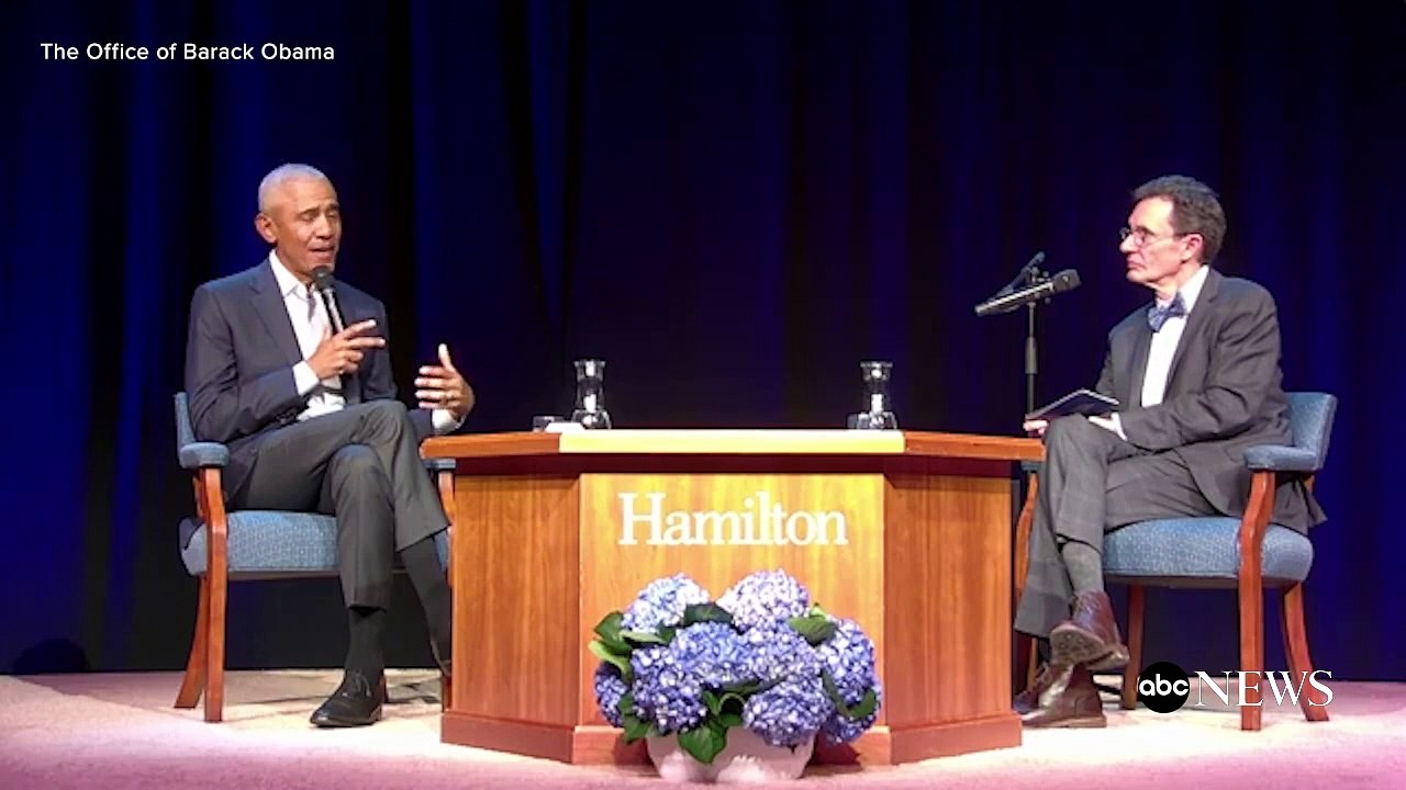 'It is up to all of us to fix this:' Former President Barack Obama on American ideals