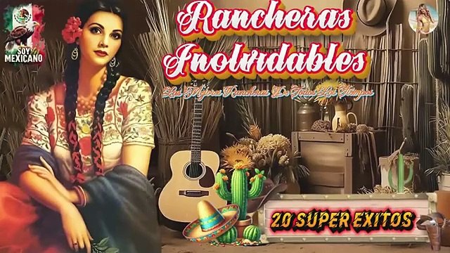 📀Rancheras Inolvidables - Los 50 Mejores Puros Corridos Viejitos Mexicanos Más Famosos