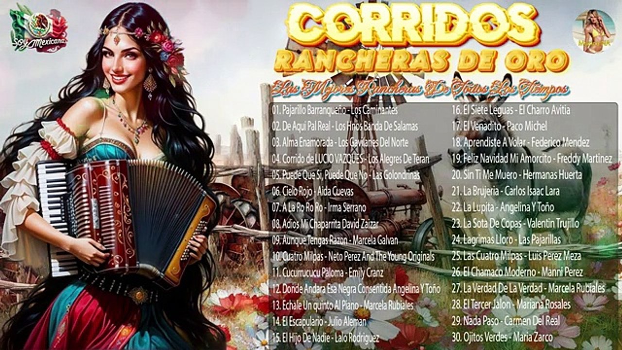 Epoca De Oro De Corridos Famosos 🌵🍅 Corridos y Rancheras Mexicanas Viejitas