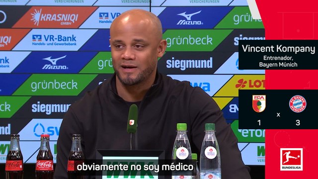 Kompany: Parece que Musiala no podrá jugar contra el Inter
