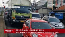Dampak Contraflow Tol Japek, Jalur Arteri Karawang Padat Kendaraan per Sabttu 5 April 2025