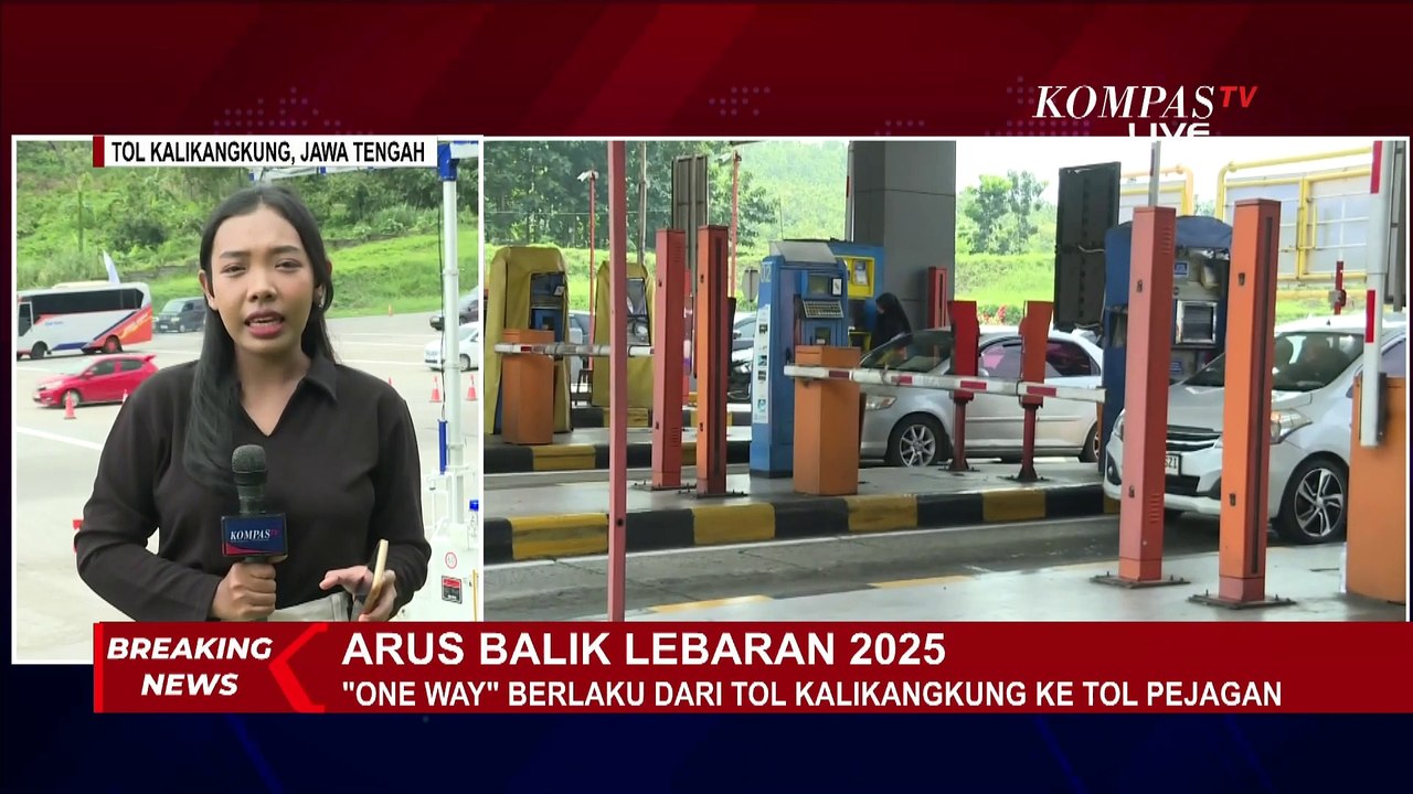 [FULL] Lalin Sabtu 5 April Siang: One Way Diterapkan dari Kalikangkung-Pejagan, Pecah Arus Balik