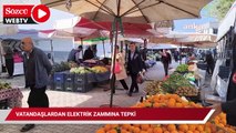 Vatandaşlardan elektrik zammına tepki: 