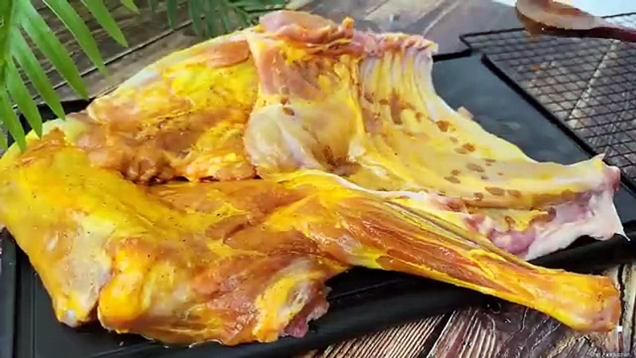 مندي لحم فاخر بقدر الضغط بدون أي مجهود وما يأخذ وقت مع وصفة رز رهيبه وسرالرز النثري ألذ من المطاعم👌