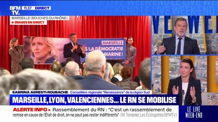 Meeting RN: “Le rassemblement contre une décision de justice, je trouve ça gravissime”, indique Sabrina Agresti-Roubache (Renaissance)