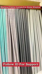 Blackout Fabric For Home Curtain