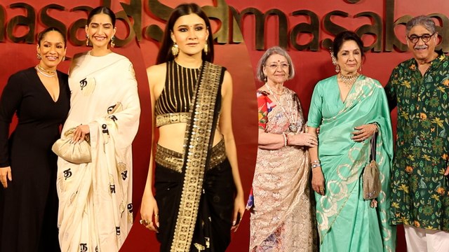 Masaba Gupta के स्टोर लॉन्च पर Sonam Kapoor Ahuja, Aashtha Gill और Neena Gupta जैसे कई सितारे रहे मौजूद