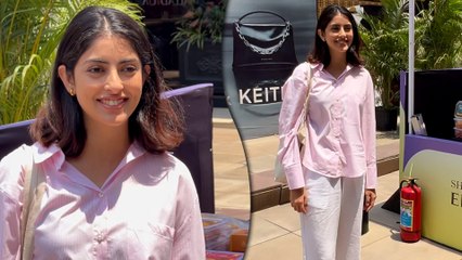 Navya Naveli Nanda Turns Heads At The Entreprenaari Pop-Up Event