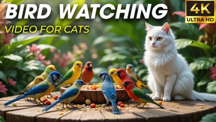 Cat's Dreamland Birds, Squirrels & Soothing Sounds to Watch - CatTV Central