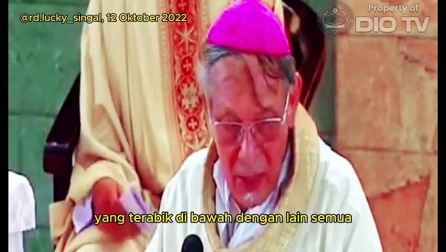 Nasehat bijak Mgr Petrus Turang, mantan Uskup Agung Kupang kepada para Pastor tidak pakaian nyentrik saat memimpin misa untuk cari perhatian diri sendiri. Mgr Petrus Turang meninggal dunia usia 78 tahun di Jakarta, Jumat, 4 April 2025