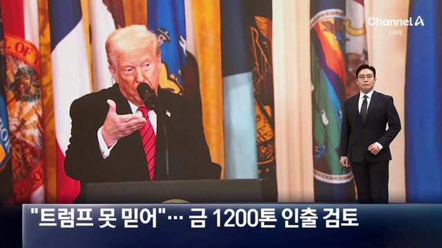 독일, 뉴욕에 보관 중인 금 1200톤 인출 검토
