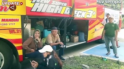 Kemenhub Berangkatkan 10 Bus Program Arus Balik Gratis dari Terminal Madiun