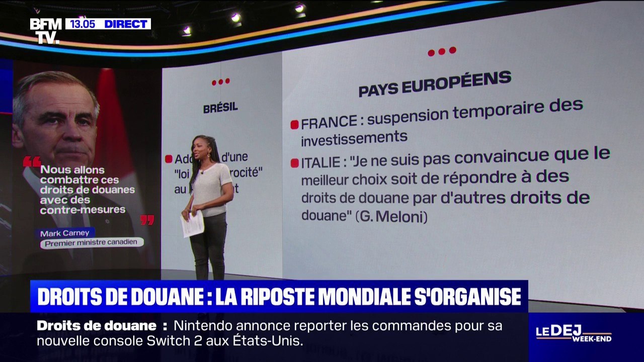 LES ÉCLAIREURS - Droits de douane: la risposte mondiale s'organise